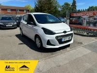 Used Hyundai i10 67 HP (49 kW) 2017 White Hatchback