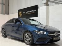 Used Mercedes CLA200 AMG line 2022 Blue Coupe