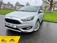 Used Ford Focus Zetec 125 HP (91 kW) 2015 Silver Hatchback