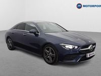 Used Mercedes CLA250 AMG Line Premium 224 HP (164 kW) 2022 Blue Sedan