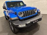Used Jeep Wrangler Sahara 268 HP (197 kW) 2024 Hydro blue SUV