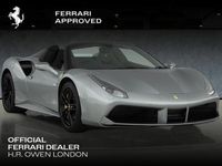 Used Ferrari 488 2018 Grigio titanio metallic Cabriolet