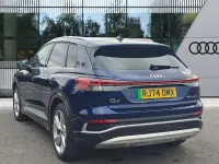 Used Audi Q4 e-tron S-Line 210 kW (286 HP) 2024 Blue SUV