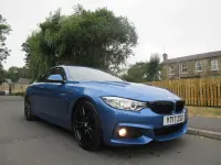 Used BMW 420 M Sport 190 HP (139 kW) 2017 Blue Coupe