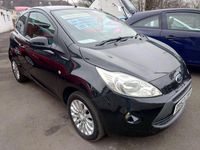 Used Ford Ka Zetec 69 HP (50 kW) 2012 Black Hatchback