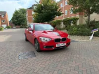 Used BMW 120 Sport Line 2013 Red Hatchback