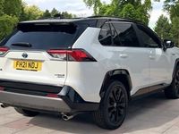 Used Toyota RAV4 Hybrid 219 HP (161 kW) 2021 White pearl bitone SUV