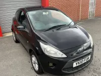 Used Ford Ka 69 HP (50 kW) 2010 Black Hatchback
