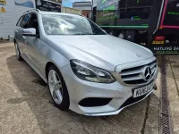 Używany Mercedes E350 AMG 2013 Srebrny Kombi
