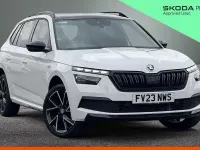 Used Skoda Kamiq Monte Carlo 110 HP (80 kW) 2023 White SUV