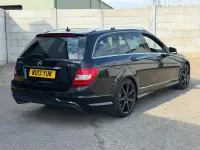 Used Mercedes C220 AMG 170 HP (125 kW) 2013 Black Estate