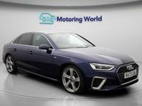 Used Audi A4 S-Line 150 HP (110 kW) 2024 Blue Sedan