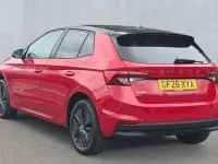 Used Skoda Fabia Design Edition 116 HP (85 kW) 2026 Velvet red metallic black magic pearl effect Hatchback