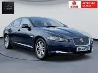 Second-hand Jaguar XF Premium Luxury 163 CP (119 kW) 2014 Albastru Berlinǎ