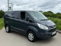 Used Ford Transit Custom Limited 125 HP (91 kW) 2013 Blue Van