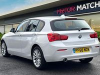 Used BMW 118 Comfort Edition 2018 White Hatchback