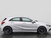 Used Mercedes A200 AMG line 134 HP (98 kW) 2017 Silver Hatchback