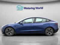 Used Tesla Model 3 Standard Range Plus 222 kW (302 HP) 2021 Blue Sedan