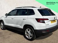Used Skoda Karoq SE 116 HP (85 kW) 2019 White SUV