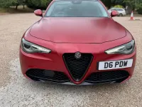 Used Alfa Romeo Giulia 2022 Red Sedan