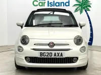 Used Fiat 500 Lounge 2020 White Cabriolet