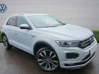 Usado VW T-Roc R-line 150 HP (110 kW) 2021 Prateado SUV