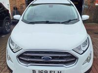 Used Ford Ecosport Titanium 125 HP (91 kW) 2019 White SUV