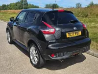 Used Nissan Juke N-Connecta 2017 Metallic black SUV