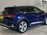 Used Audi Q4 e-tron S-Line 125 kW (170 HP) 2021 Blue SUV