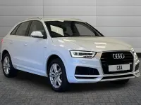 Used Audi Q3 S-Line 148 HP (108 kW) 2017 White SUV