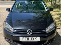 Used VW Golf VI Match 105 HP (77 kW) 2011 Black Hatchback