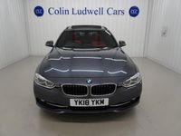 used BMW 318 3 Series D SPORT TOURING | Service History | Full Red Leather Seats | Heated