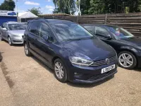 Used VW Golf Sportsvan SE 110 HP (80 kW) 2015 Blue MPV