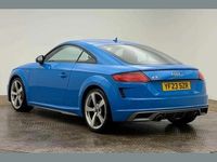 Begagnad Audi TT S-Line 194 HK (142 kW) 2023 Blå Sportkupé