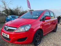 Used Vauxhall Zafira 120 HP (88 kW) 2014 Red MPV