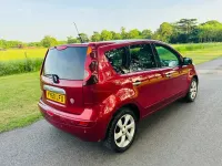 Used Nissan Note Tekna 110 HP (80 kW) 2010 Red Hatchback