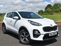 Used Kia Sportage 136 HP (100 kW) 2021 White SUV