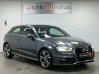 Used Audi A3 S-Line 2013 Grey Hatchback