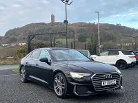 Used Audi A6 S-Line 300 HP (220 kW) 2020 Black Sedan