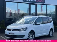 Used VW Touran SE 2015 White MPV