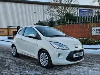 Used Ford Ka Zetec 69 HP (50 kW) 2014 White Hatchback