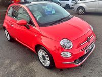 Used Fiat 500 Lounge 69 HP (50 kW) 2019 Red Hatchback