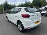 Used Dacia Sandero Comfort 91 HP (66 kW) 2022 White Hatchback