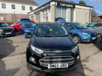 Used Ford Ecosport Zetec 125 HP (91 kW) 2015 Black SUV