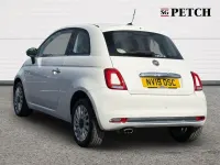 Used Fiat 500 Lounge 69 HP (50 kW) 2019 White Hatchback