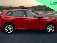 Used Skoda Kamiq SE 70 HP (51 kW) 2021 Corrida red SUV