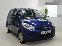 Used Hyundai i10 Classic 86 HP (63 kW) 2011 Blue Hatchback