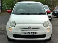 Second-hand Fiat 500 Pop 69 CP (50 kW) 2009 Alb Cabrio