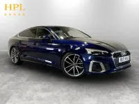 Used Audi A5 Sportback S-Line 163 HP (119 kW) 2021 Blue Hatchback