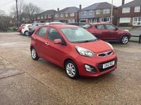 Used Kia Picanto 84 HP (61 kW) 2012 Red Hatchback